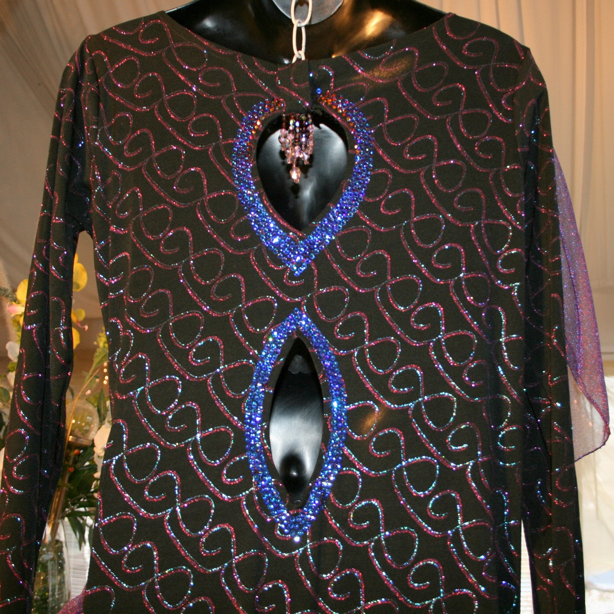 Plus Size Tango-Rumba-Bolero Dress-Raina