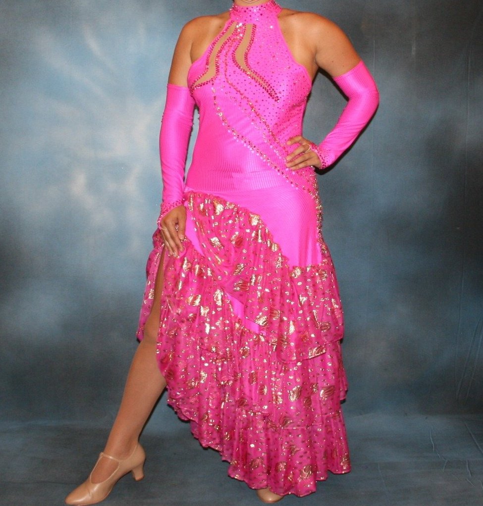 Fuchsia Tango Dress | Size 7/8-9/10 | Tall