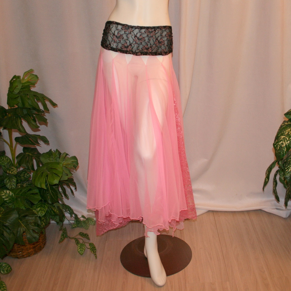 Pink Ballroom Skirt-Camellia