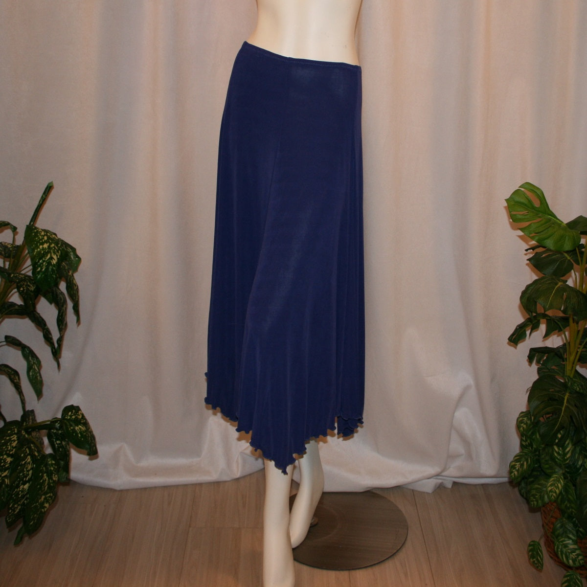 Slinky Purple Dance Skirt-Violet Tulip