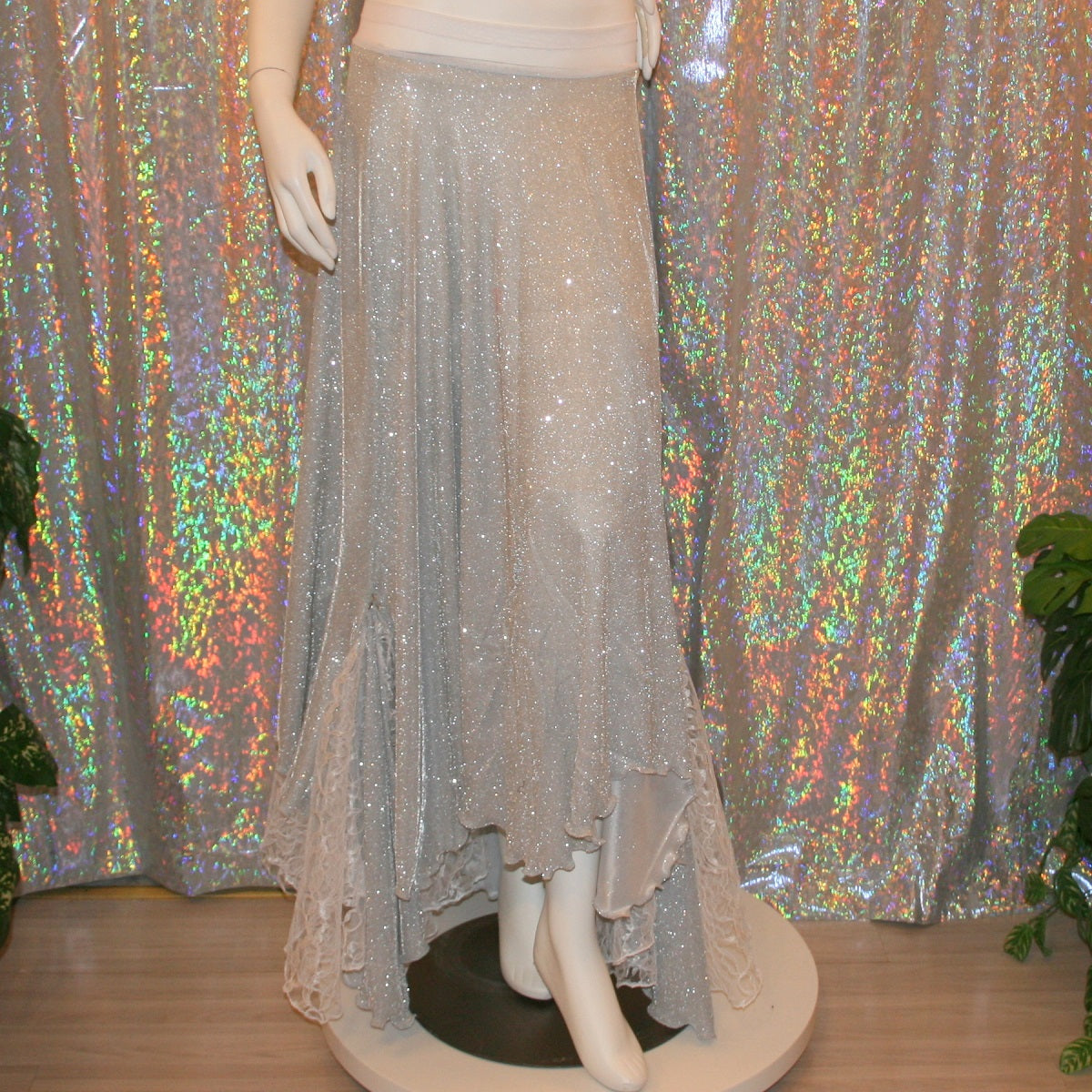 Ballroom Skirt-Ice Angel