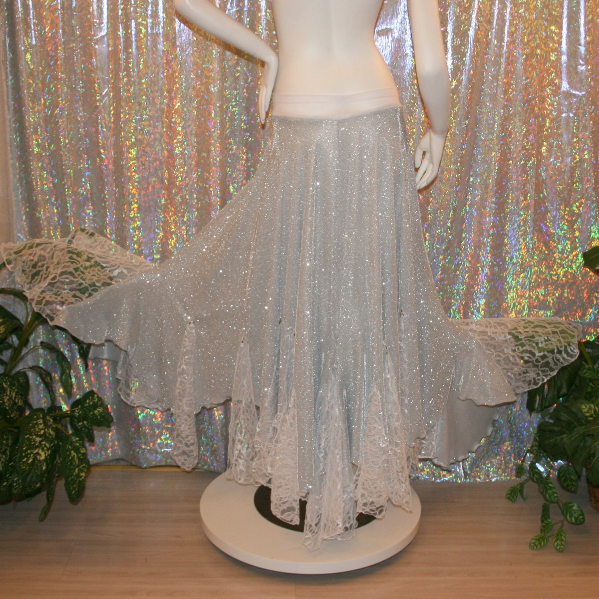 Ballroom Skirt-Ice Angel