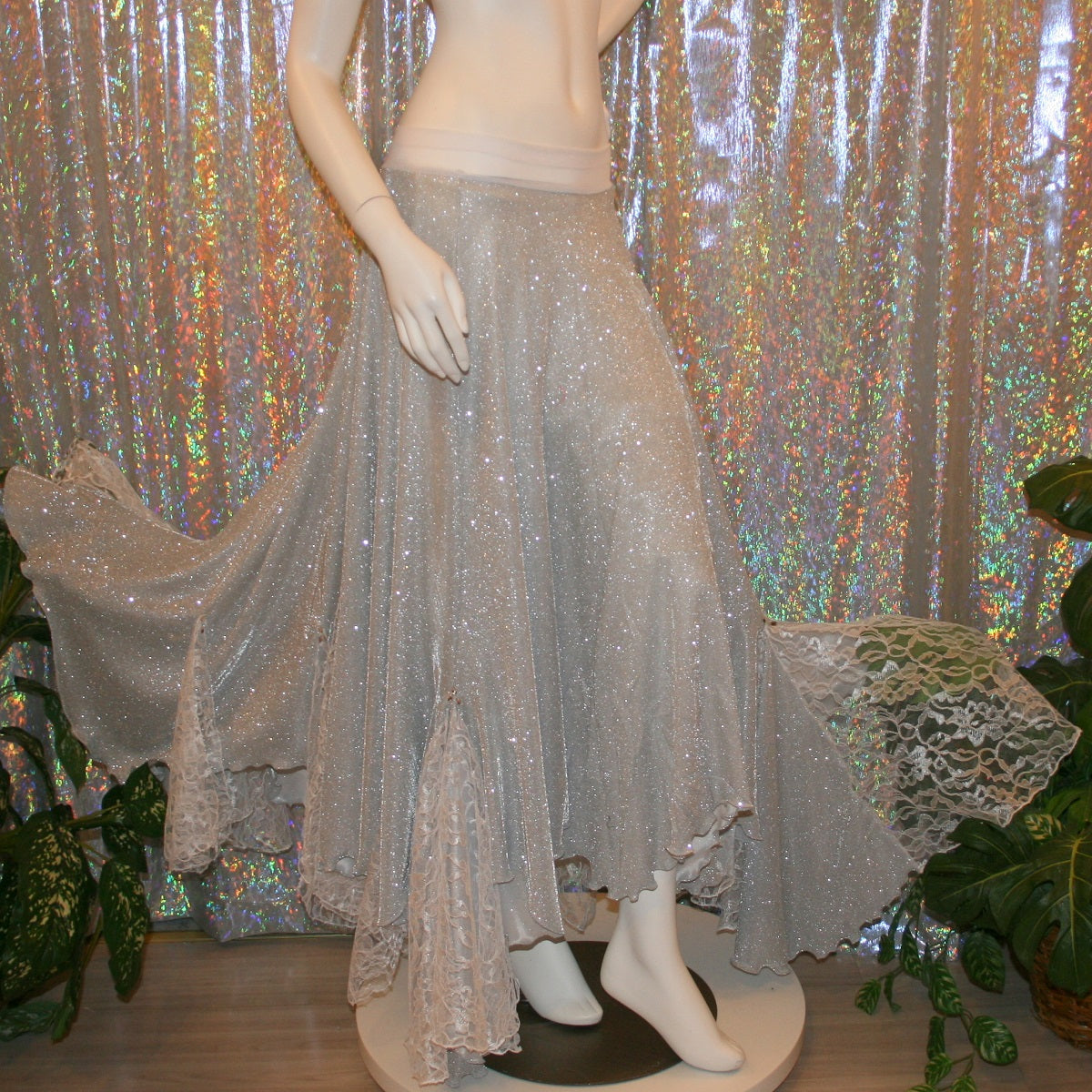 Ballroom Skirt-Ice Angel