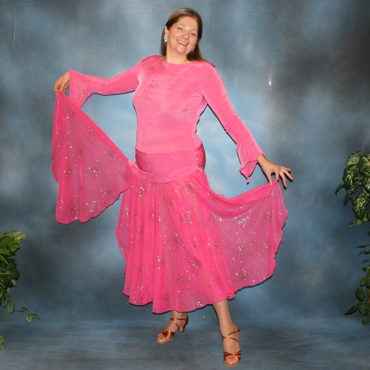 Pink Converta Ballroom Dress  Size 7/8-11/12 – Crystal's Creations