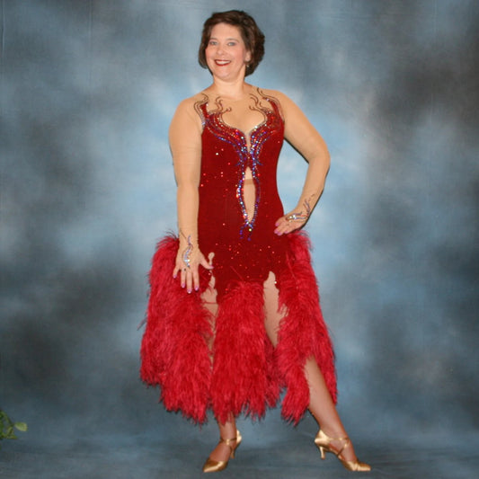 Red Latin Dress-Scarlette