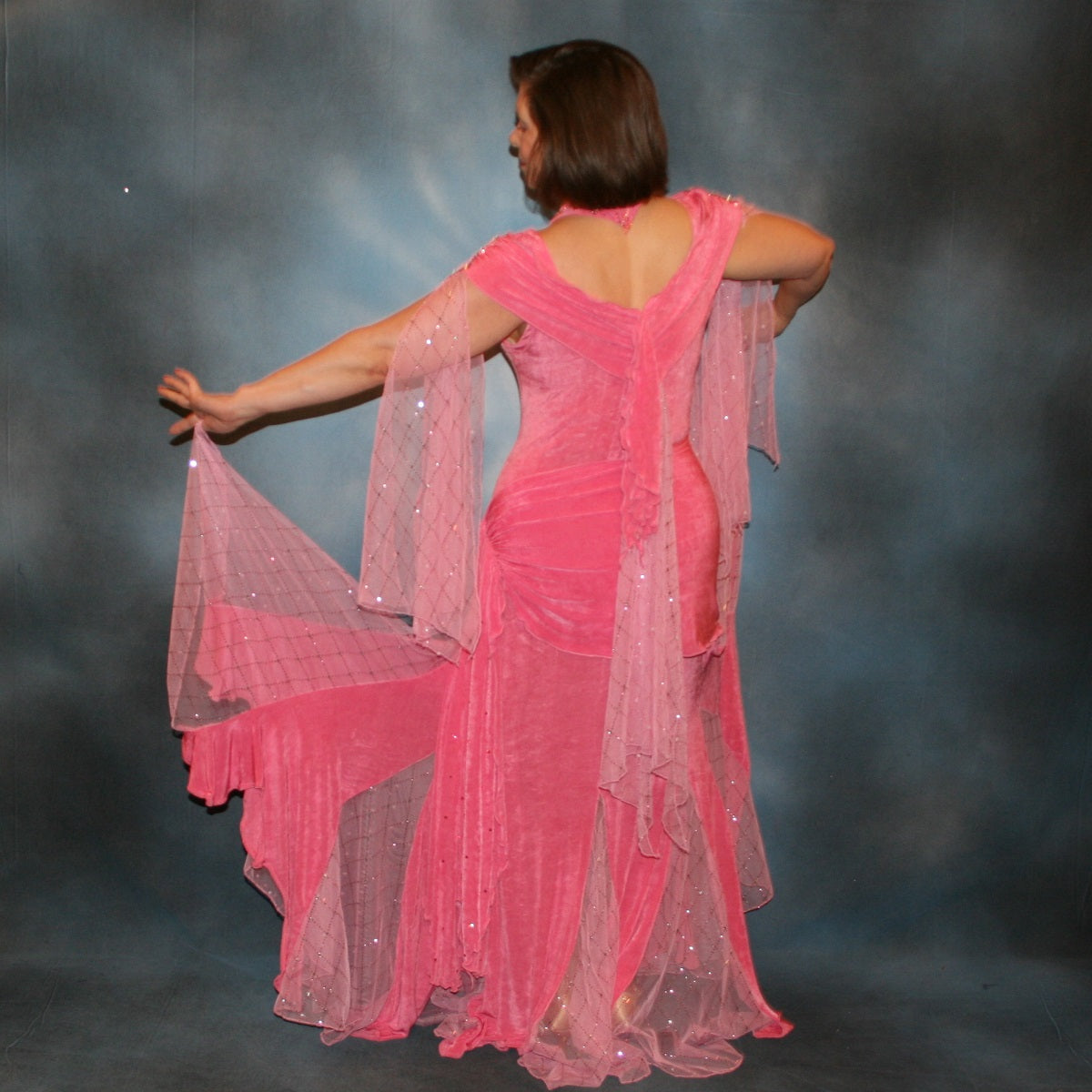 Pink Ballroom Dress-Sugar-n-Spice