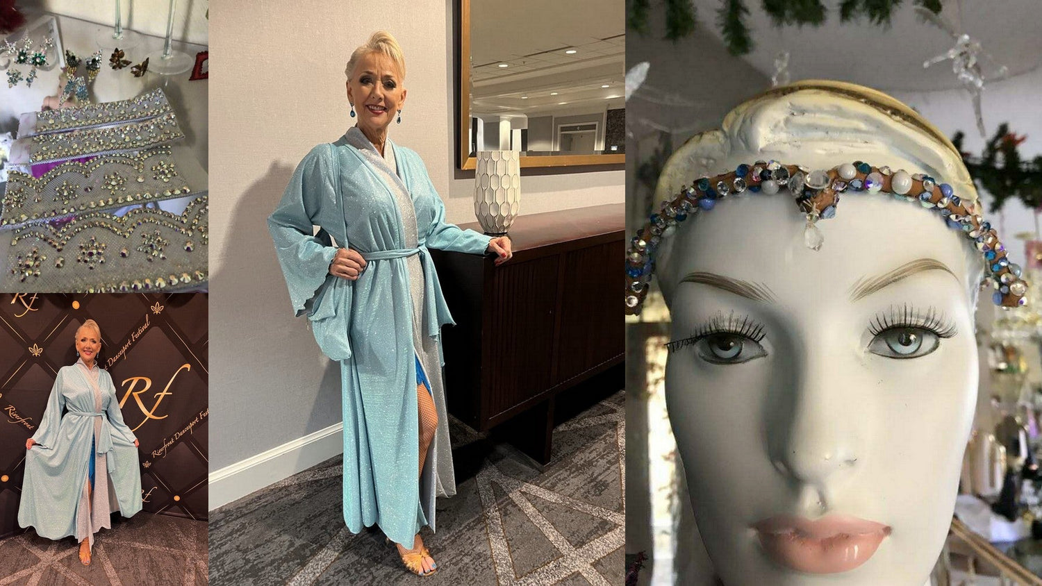 Glamour Robes, Neckpieces & Wristbands