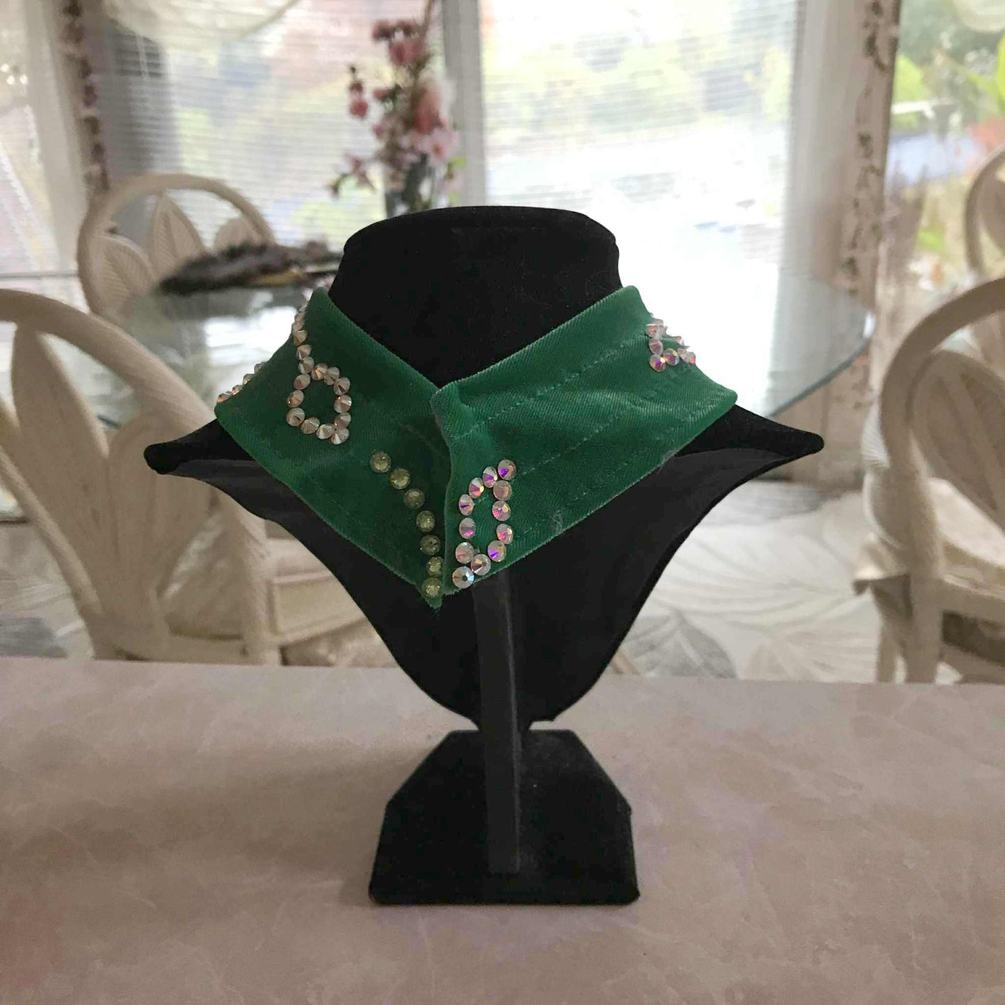 Emerald Green Ballroom Neckpiece