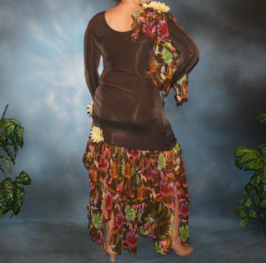 Brown Ballroom Dress | Brown Beginner Ballroom Dance Dress Brown Ballroom Dress | Brown Beginner Ballroom Dance Dress