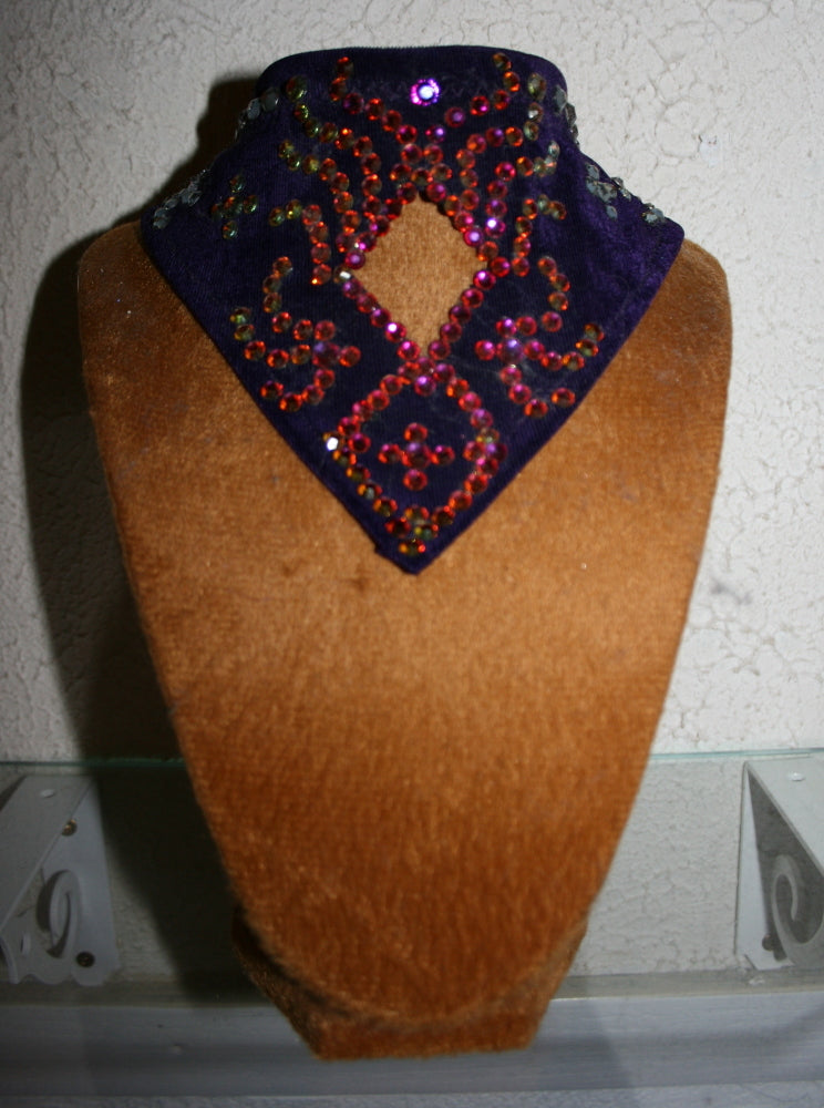 Plum Ballroom Neckpiece