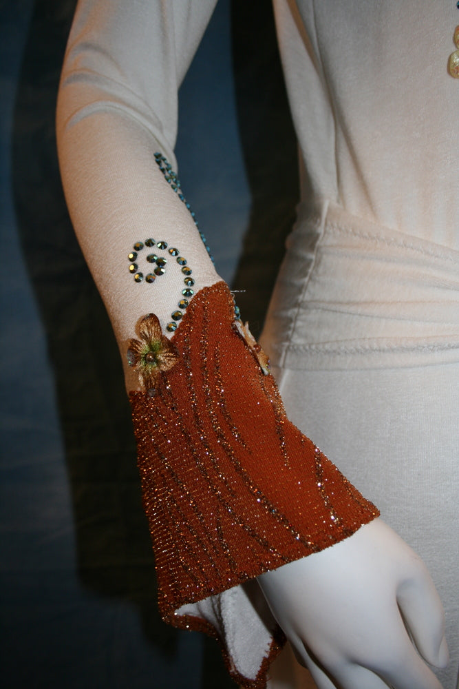 White Ballroom Glamour Robe