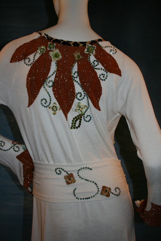 White Ballroom Glamour Robe