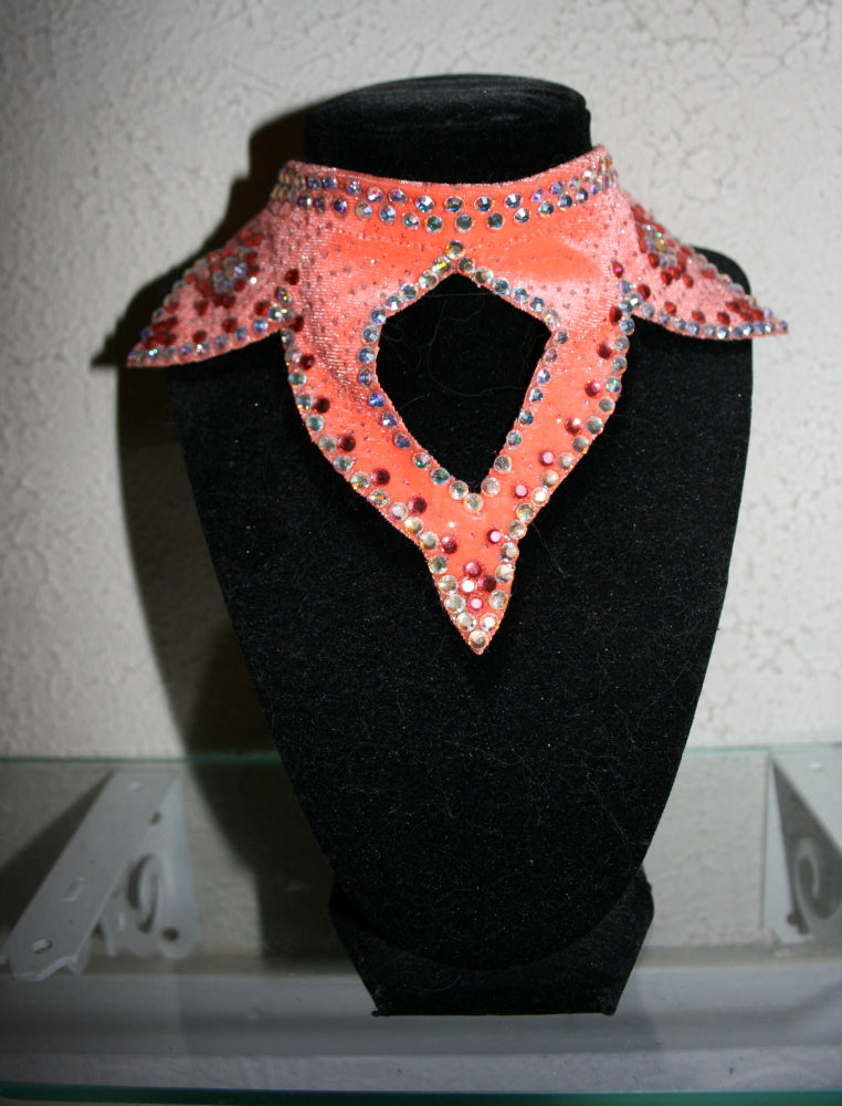 Peach Ballroom Neckpiece