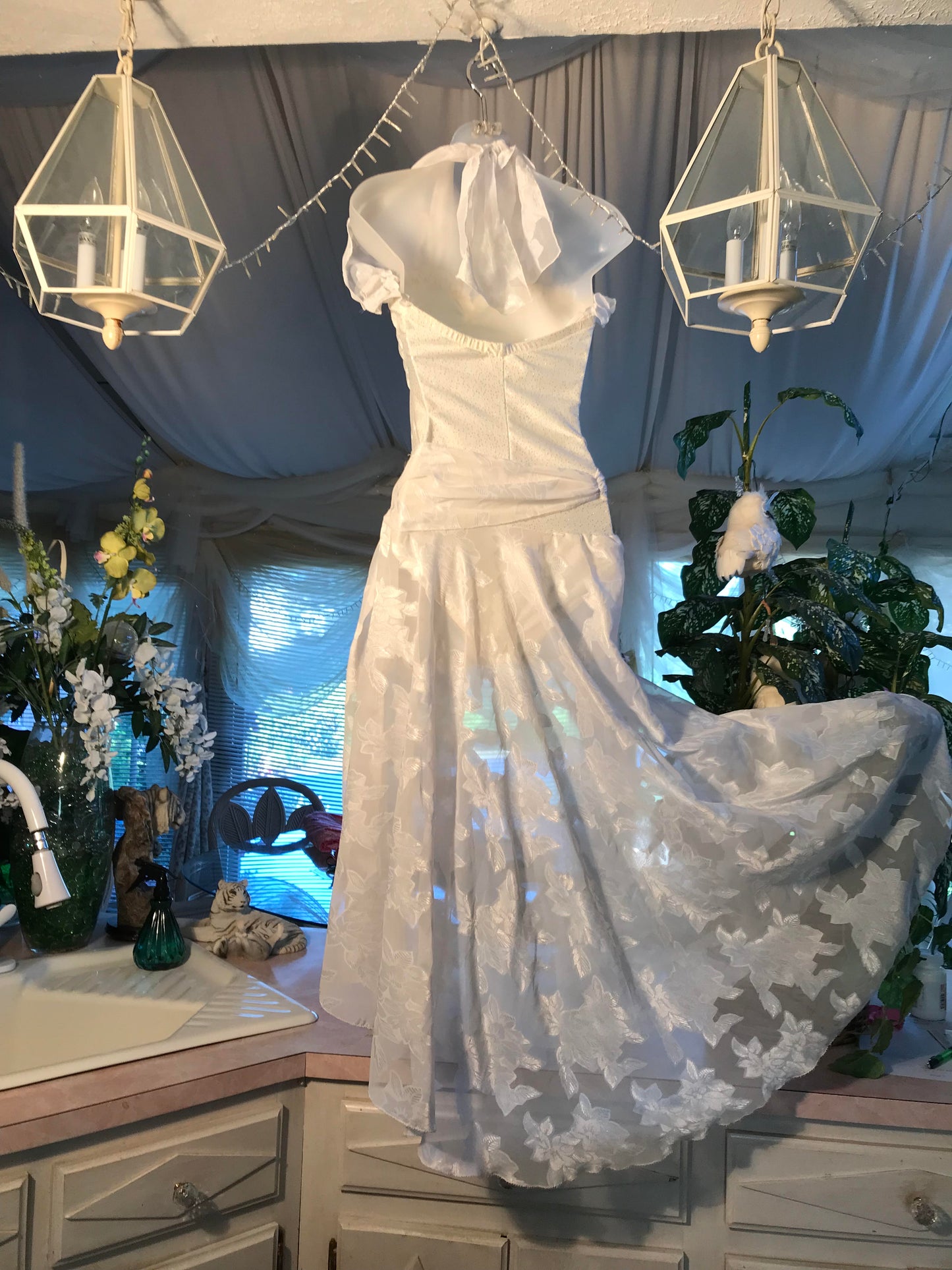 Bodysuit & Skirt-Blossoming Romance