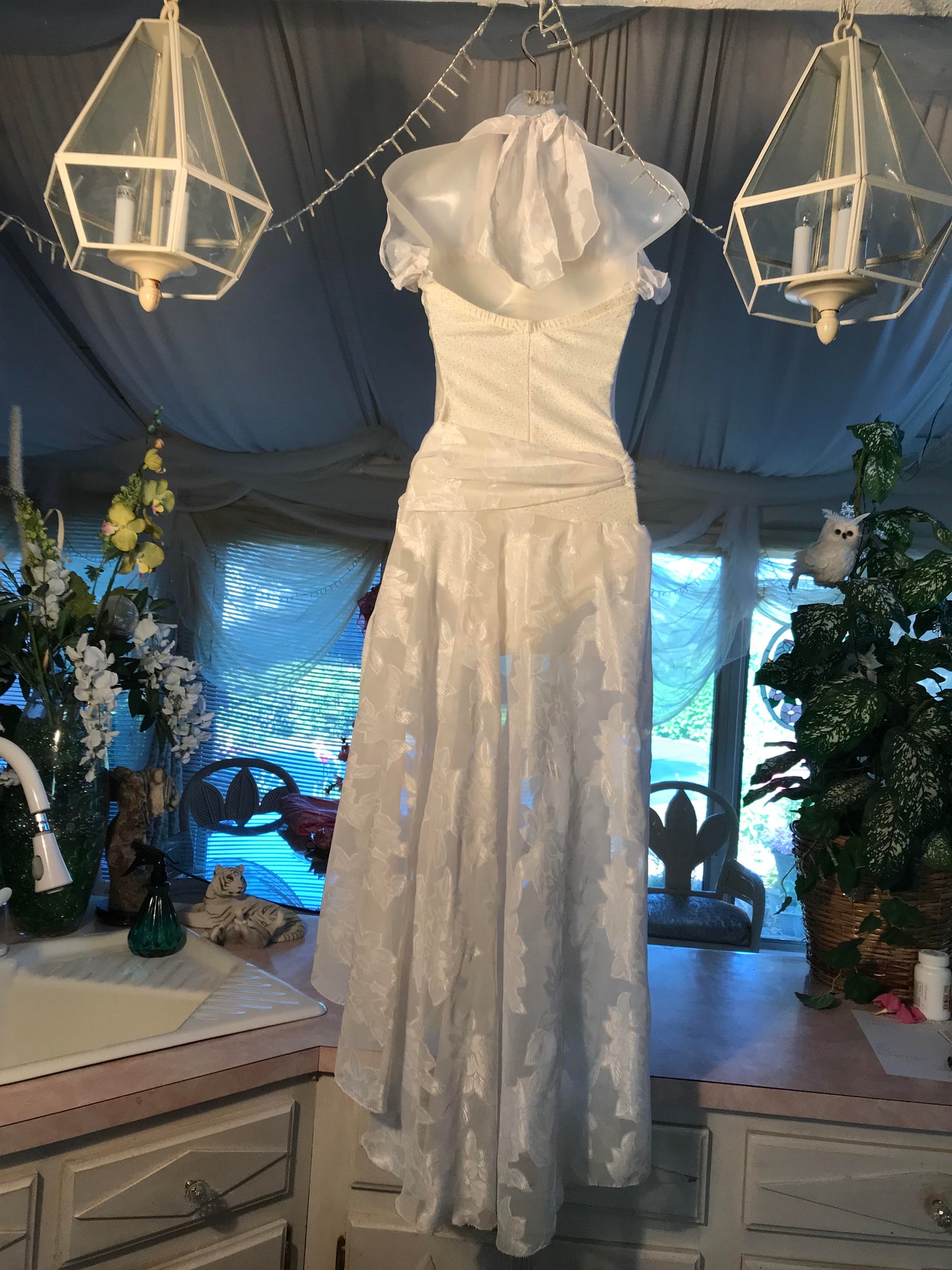 Bodysuit & Skirt-Blossoming Romance