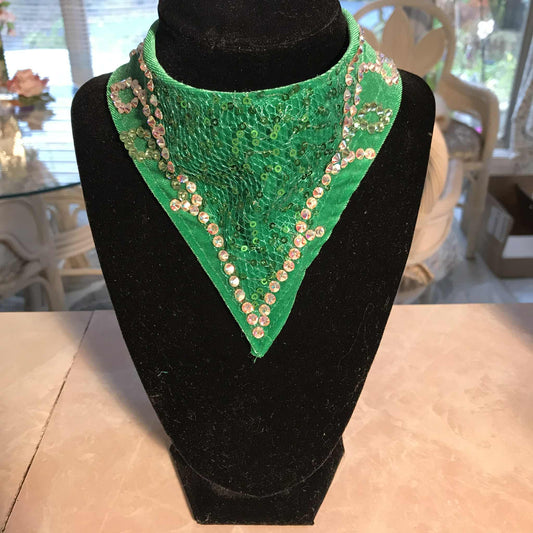 Emerald Green Ballroom Neckpiece
