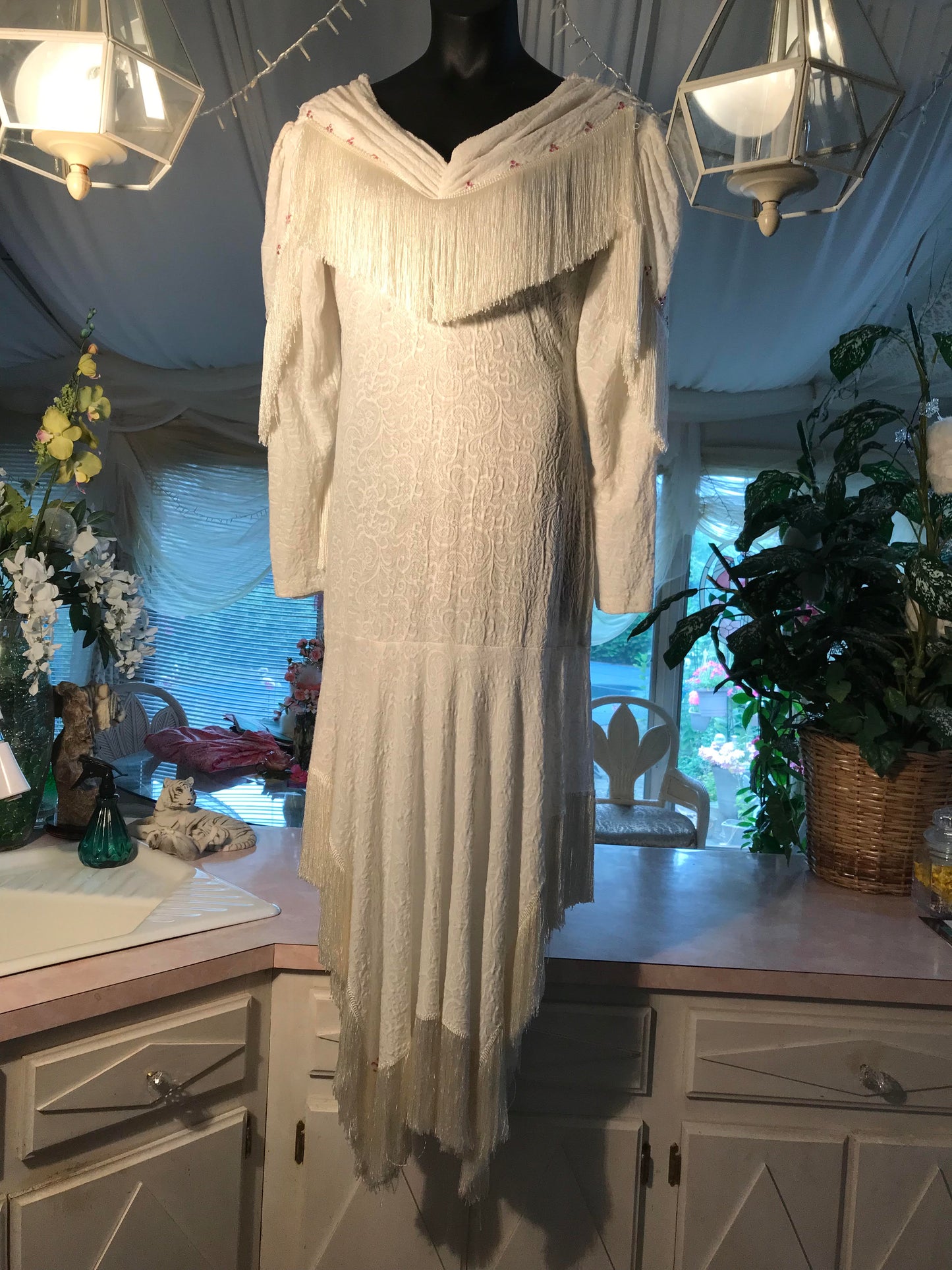 Social Dress-Fringy Fancy