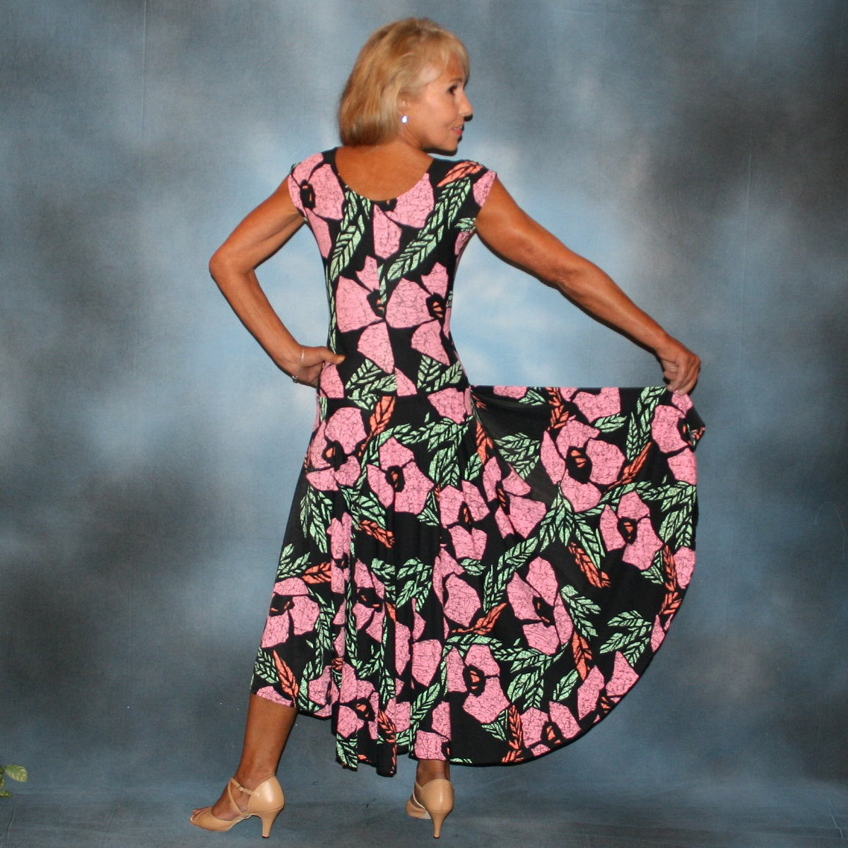 Social Dance Dress-Island Breeze