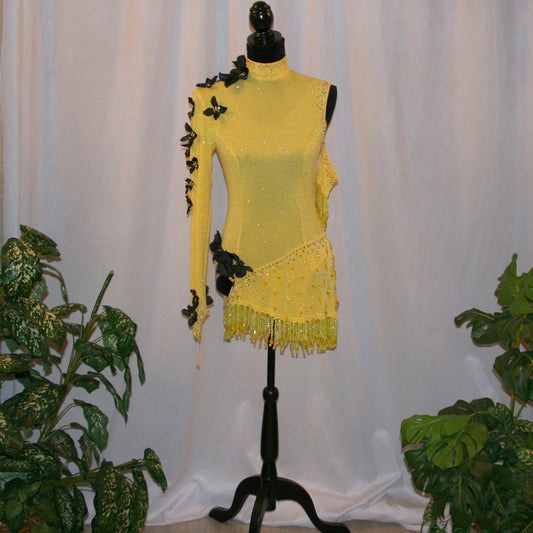 Yellow Latin-Rhythm Dress-Mariah