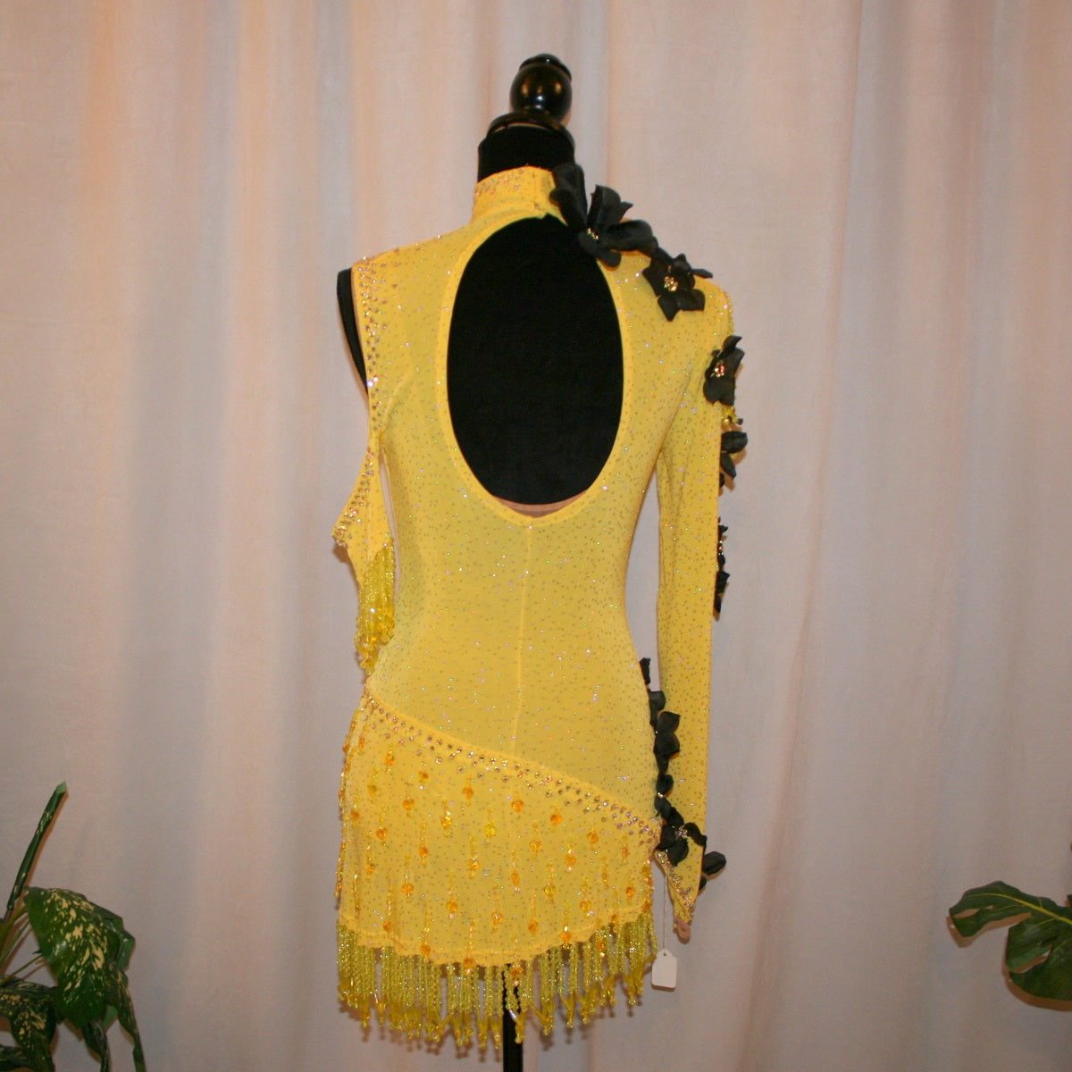 Yellow Latin-Rhythm Dress-Mariah