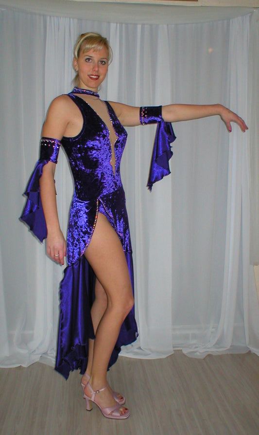 Purple Tango Dress-Regal