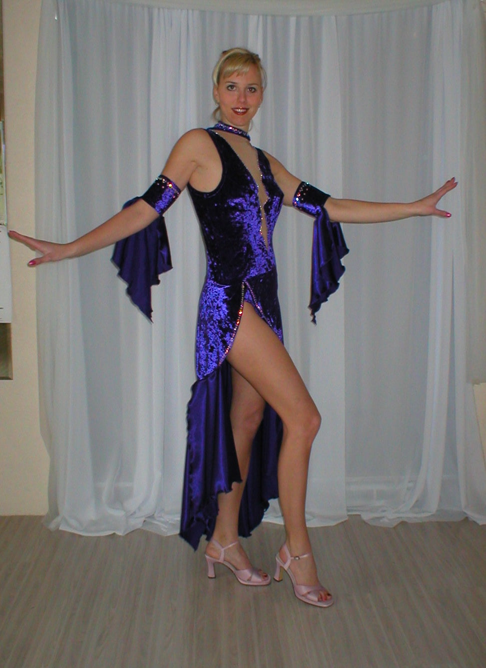 Purple Tango Dress-Regal