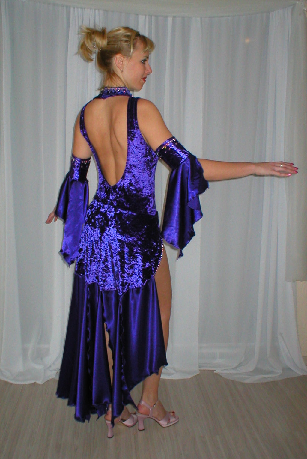 Purple Tango Dress-Regal