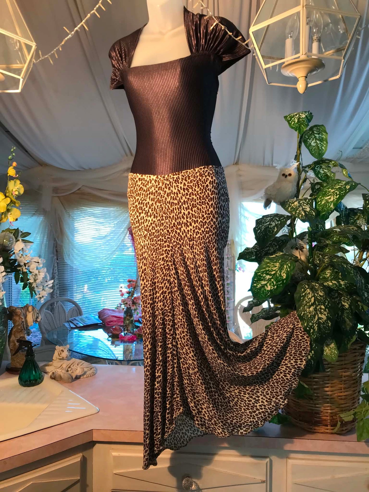 Skirt-Chic Cheetah