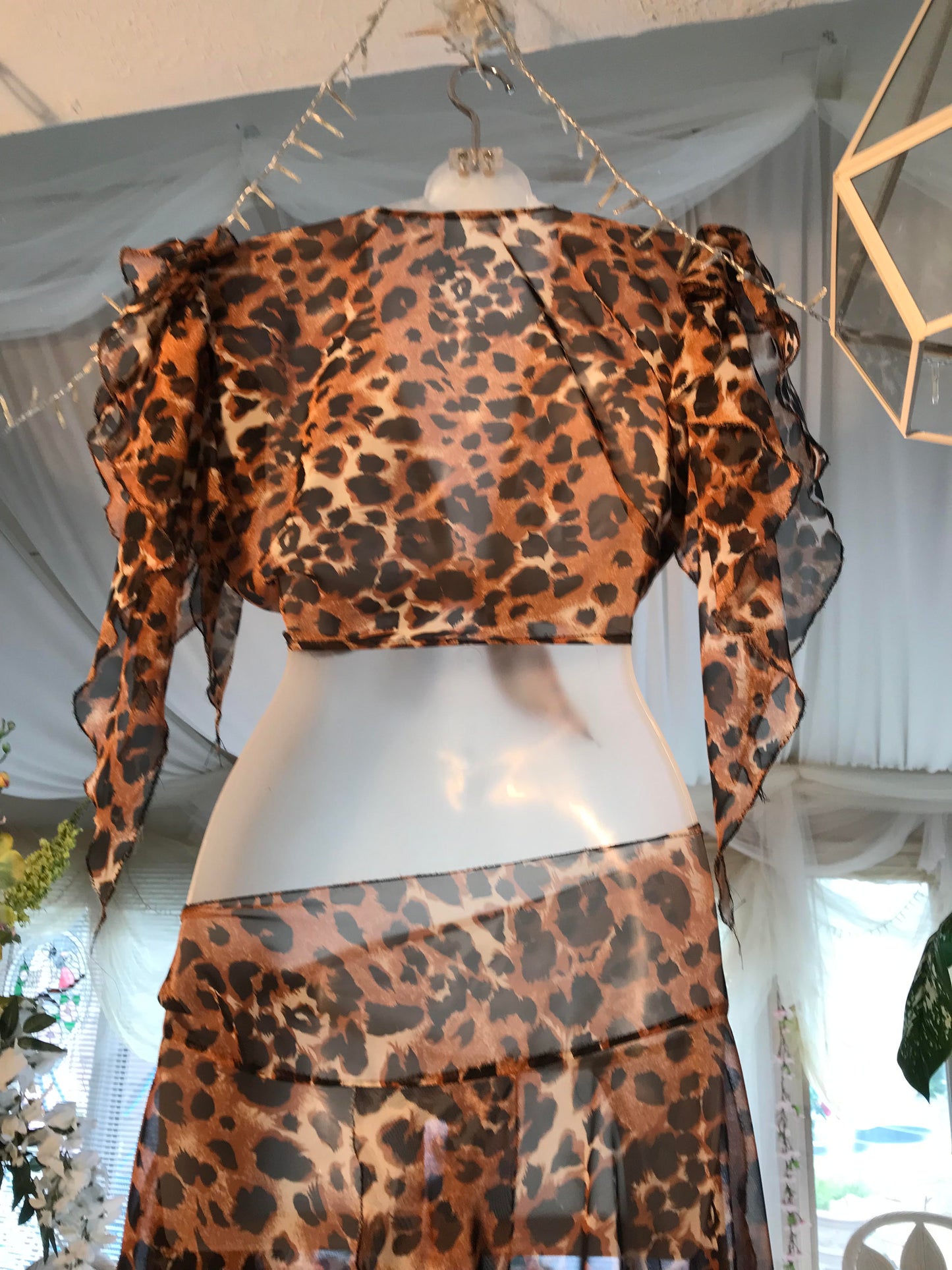 Top & Skirt-Wild Cascade