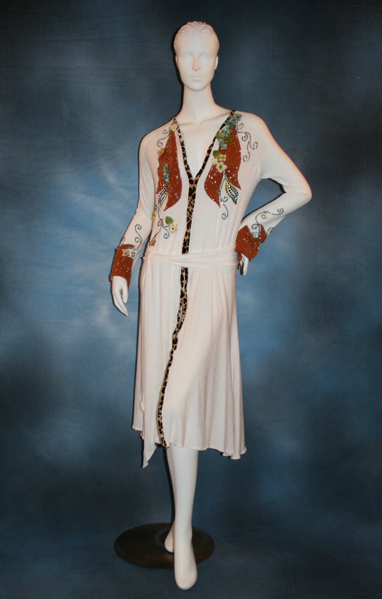 White Ballroom Glamour Robe