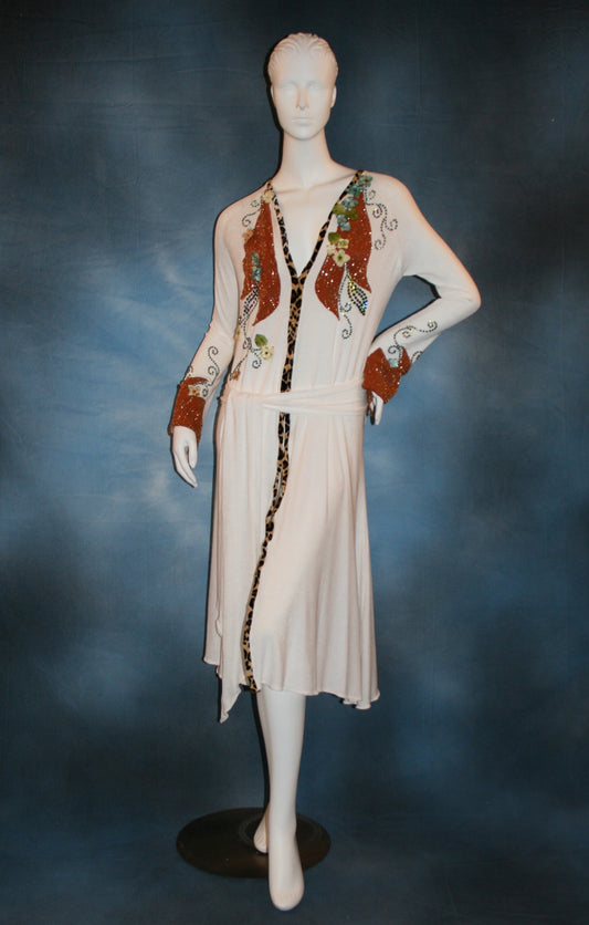 White Ballroom Glamour Robe