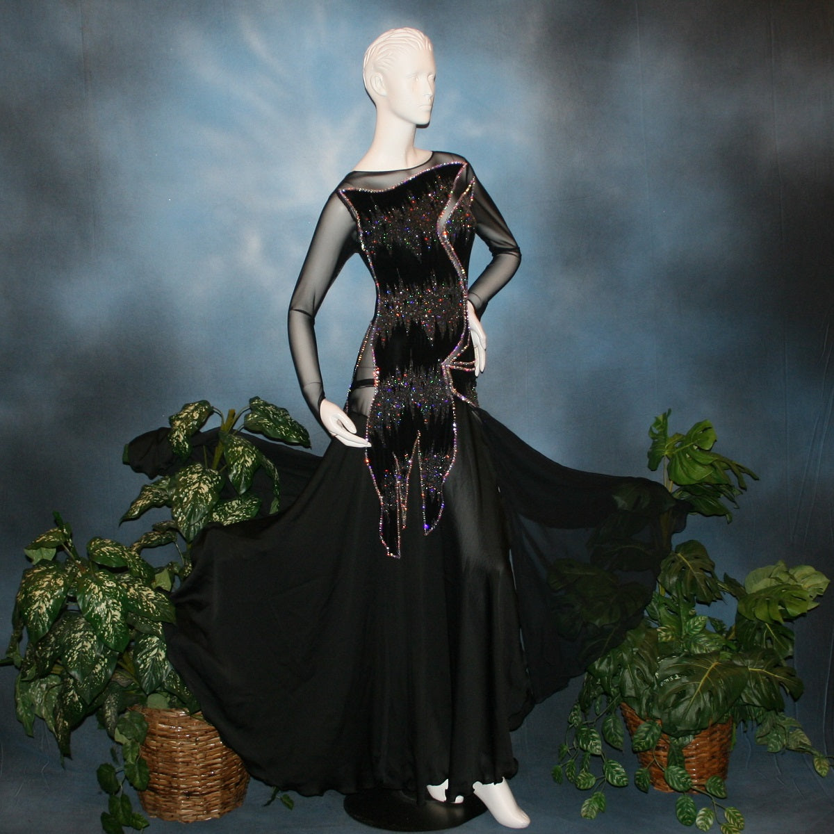 Black Converta Ballroom Dress