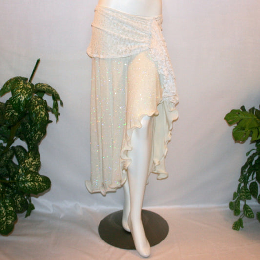 White Latin-Rhythm Skirt-Dreamy