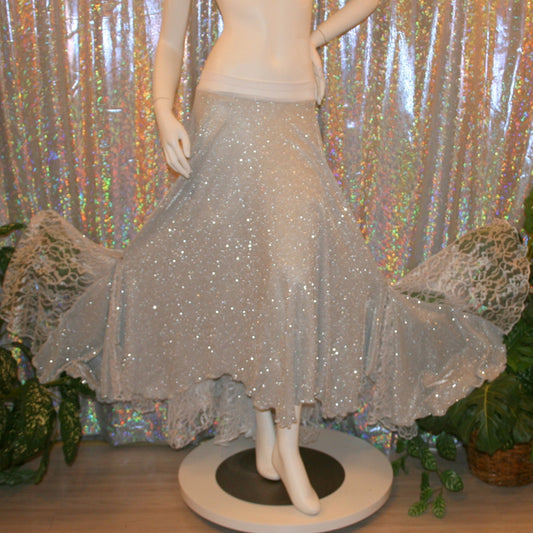 Ballroom Skirt-Ice Angel