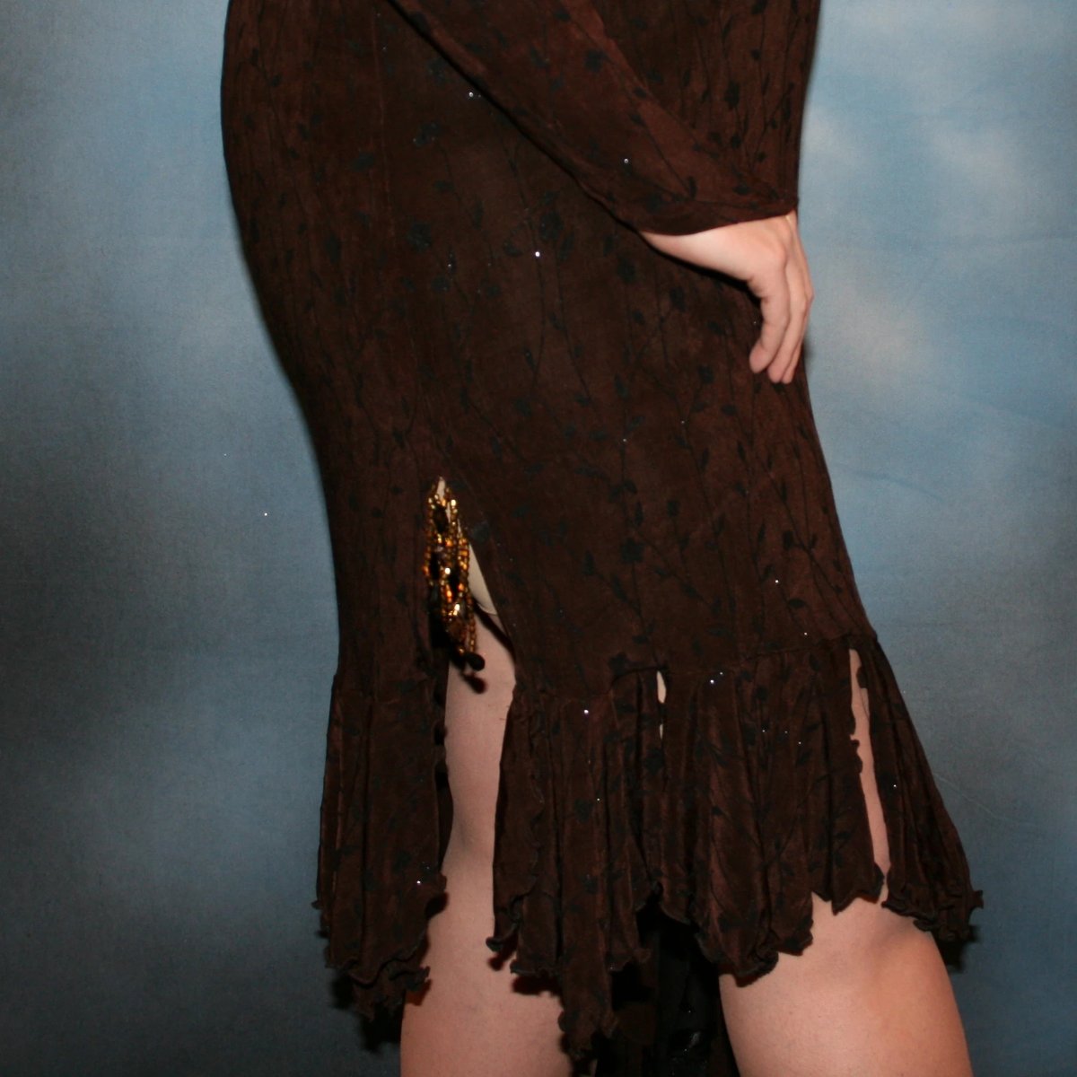 Brown Plus Size Tango Dress | Black Accents | Size 15/16-19/20 Brown Plus Size Tango Dress | Black Accents | Size 15/16-19/20