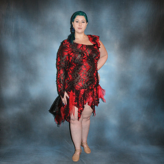 Plus Size Latin-Rhythm Dress-Simply Sassy