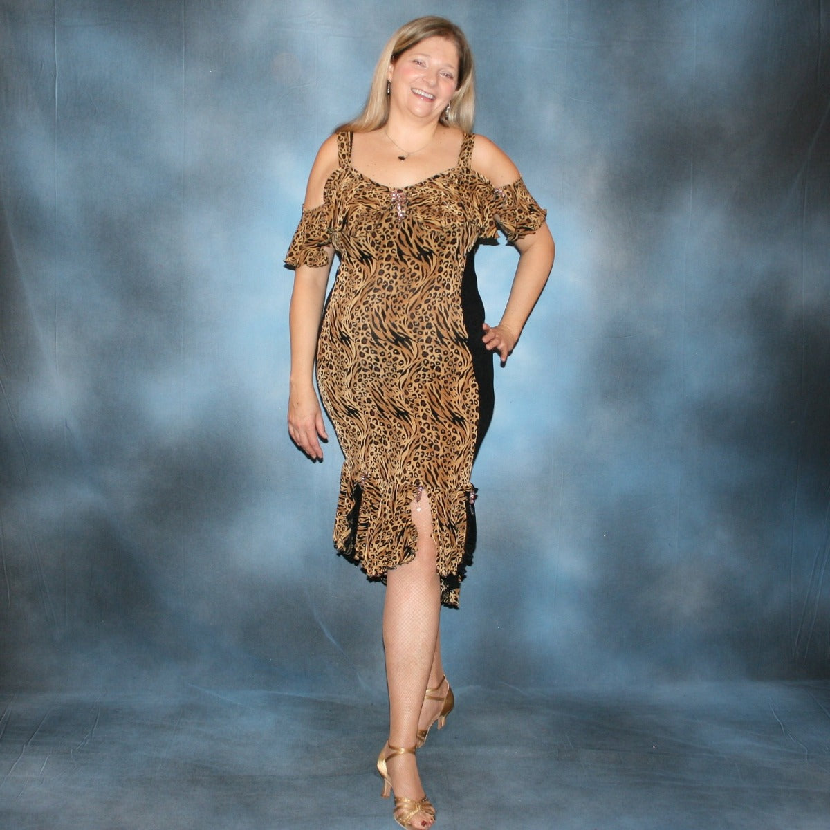Social Ballroom Dress-Serengeti Chic
