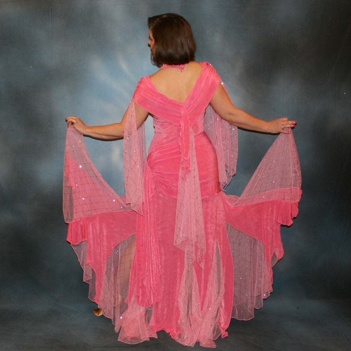 Pink Ballroom Dress-Sugar-n-Spice